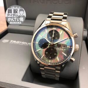【買取り　盛岡　時計】タグホイヤー カレラをお買取りさせていただきました。