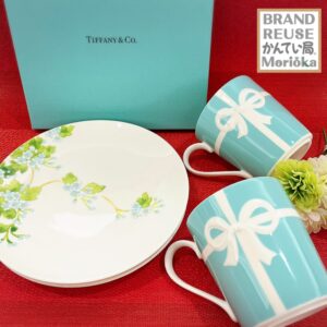 【ブランド　販売　盛岡】お家時間をHAPPYにしてくれる🙌TIFFANY＆Co. ティファニーの食器たち