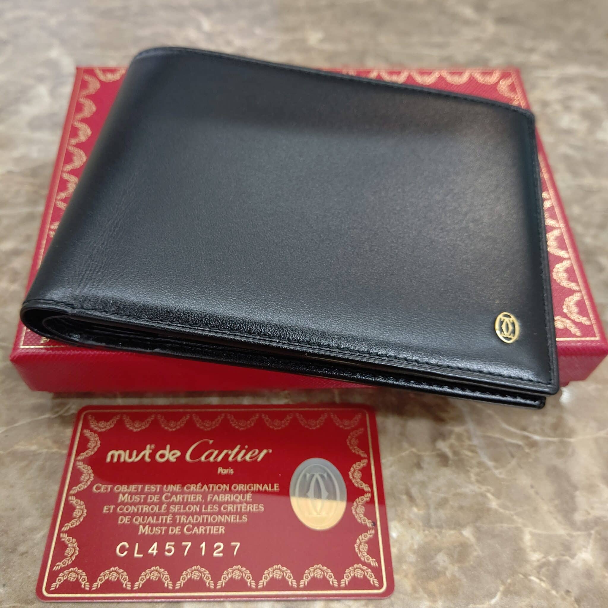 【CARTIER　カルティエ　パシャドゥ カルティエ　L3000135　二つ折り財布】を盛岡市のお客様よりお買取させていただきました！