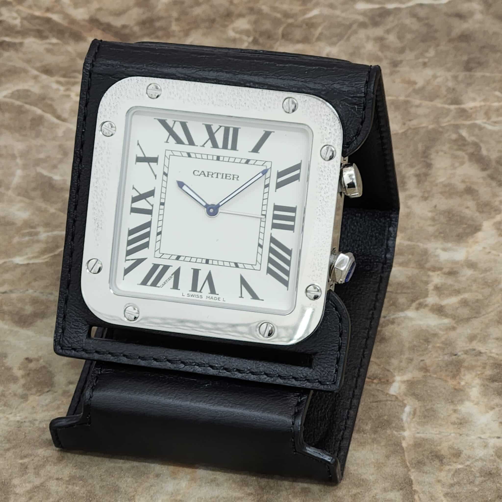 【CARTIER　カルティエ　サントストラベル クロック】を盛岡市のお客様よりお買取させていただきました！