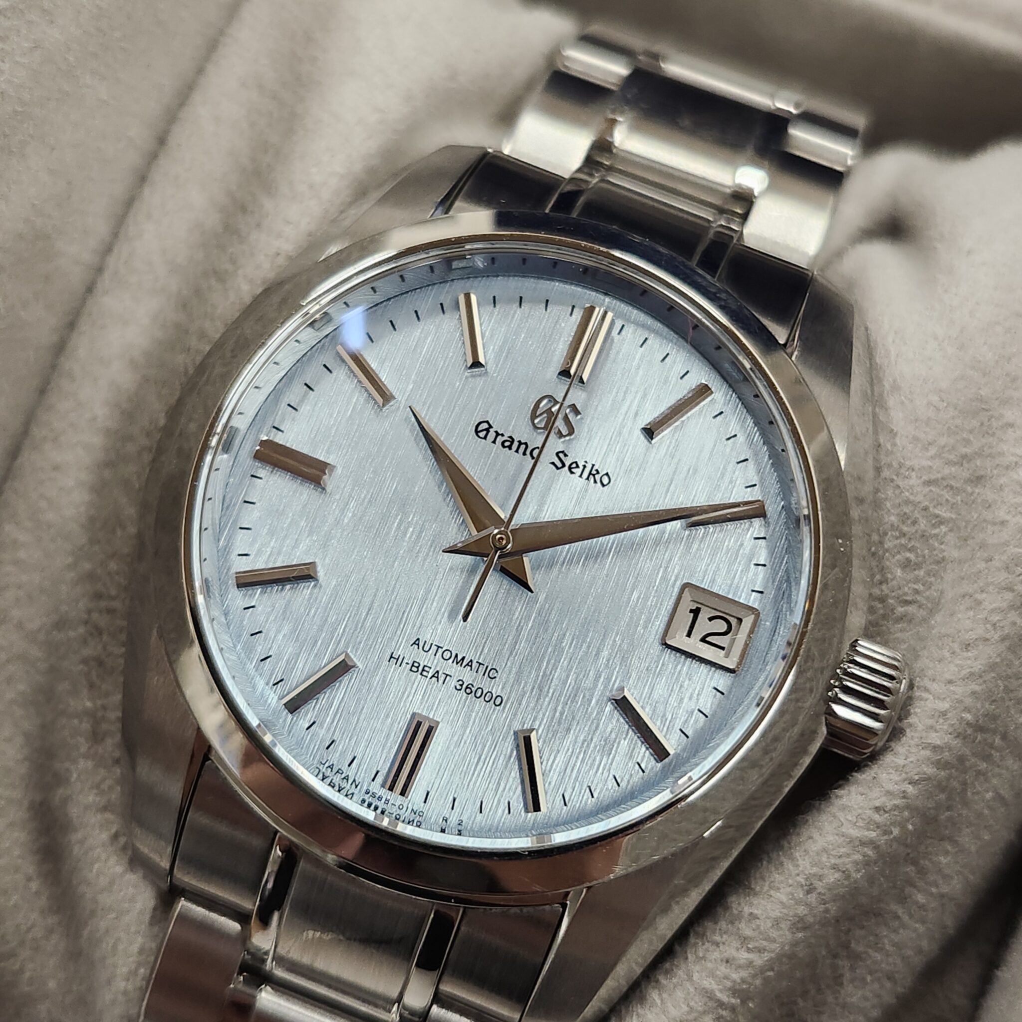 【買取 入荷 盛岡  グランドセイコー GRAND SEIKO 】ヘリテージコレクション　Mechanical Hi-Beat 36000  SBGH347を盛岡市のお客様よりお買取させていただきました！