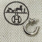 【買取 入荷 盛岡 エルメス HERMES】エルメス　サボ　シングルピアスを盛岡市のお客様よりお買取させていただきました！
