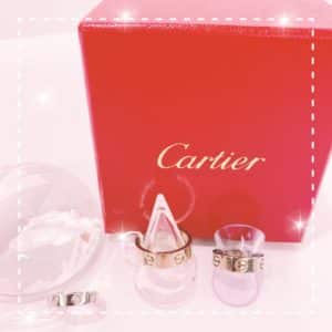 【中古　販売　盛岡】憧れのブランド【CARTIER】のリング