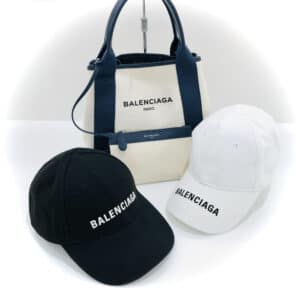 【バレンシアガ　販売　盛岡】ネイビーカバ XS ＆ BALENCIAGA ロゴキャップ