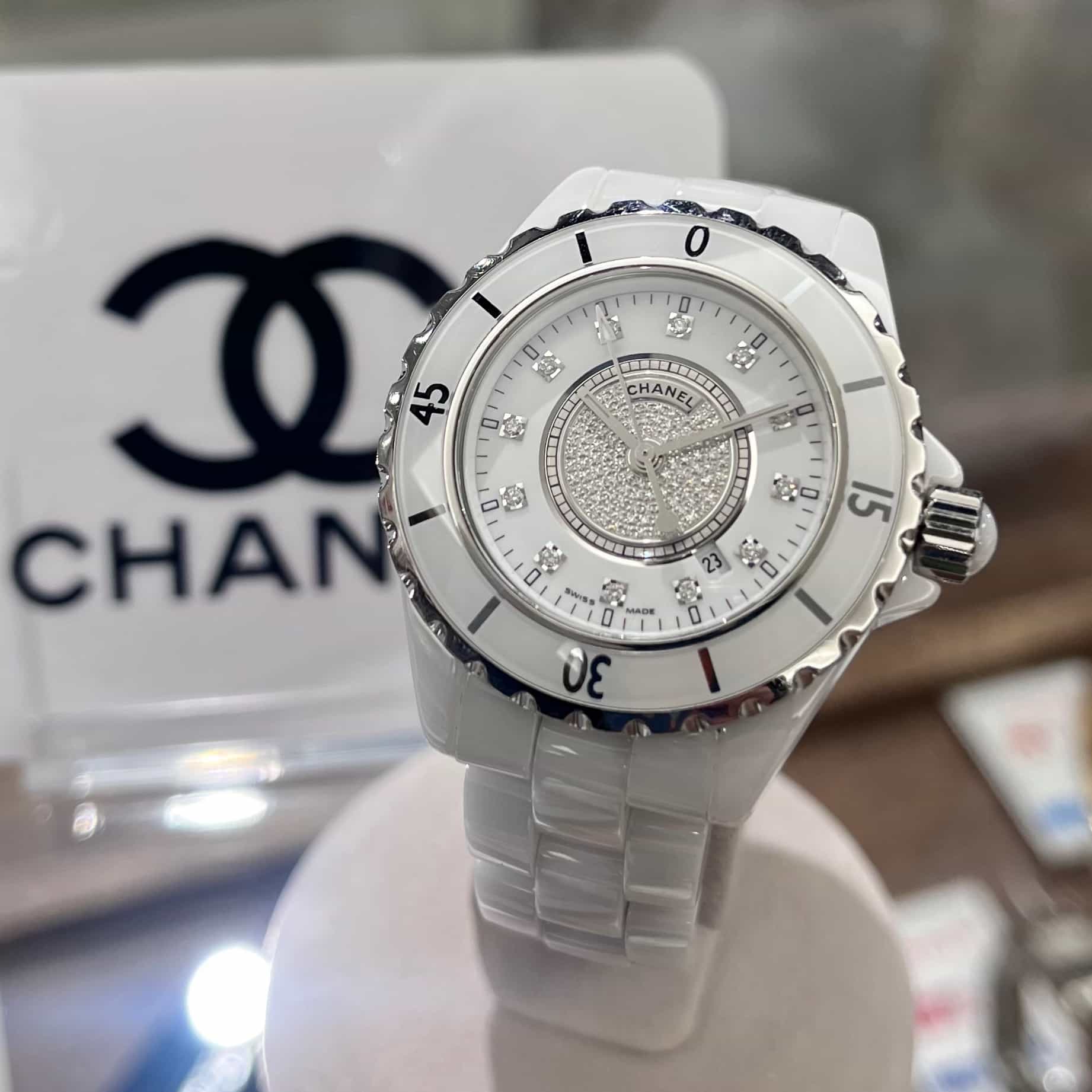 【時計　販売】かんてい局盛岡店にてCHANEL/J12 12Pダイヤクオーツ時計が特別価格で販売中です！お見逃しなく🙌