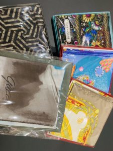 【盛岡 ブランド 販売】Cartier　TIFFANY&Co.　GUCCI　おしゃれなスカーフ♪