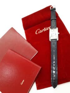 カルティエ　タンク　アメリカンMMをお買取りさせて頂きました。