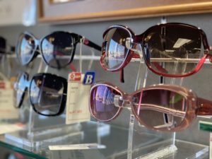 秋のサングラスコーディネイト