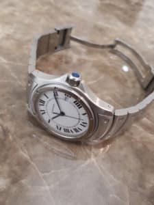 【Cartier 　カルティエ　1561　1　サントスクーガーLM】を盛岡市のお客様より買取させていただきました！