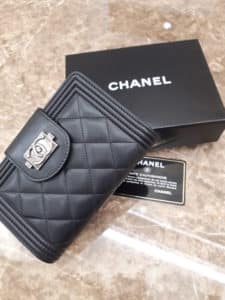 【シャネル　CHANEL　マトラッセウォレット】を盛岡市のお客様よりお買取させて頂きました！