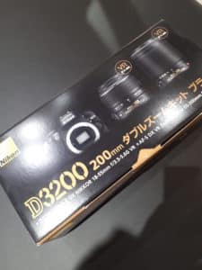 【Nikon D3200ダブルズームキット】を盛岡市のお客様より買取させていただきました!
