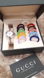 【GUCCI　11/12.2L　チェンジベゼルクォーツ】を盛岡市のお客様よりお買い取りさせていただきました！