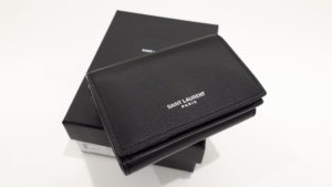 【SAINT　LAURENT　サンローラン　459996　0U90N　ミニウォレット】を盛岡市のお客様よりお買取させていただきました！