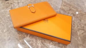 【HERMES　ベアン　長財布　038673CK】を盛岡市のお客様よりお買い取りさせていただきました！