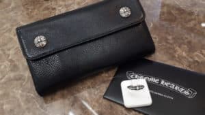 【クロムハーツ　BABY CLSC FLRLCRSリング　WAVE CROSS BTNウォレット】を盛岡市のお客様よりお買い取りさせていただきました！