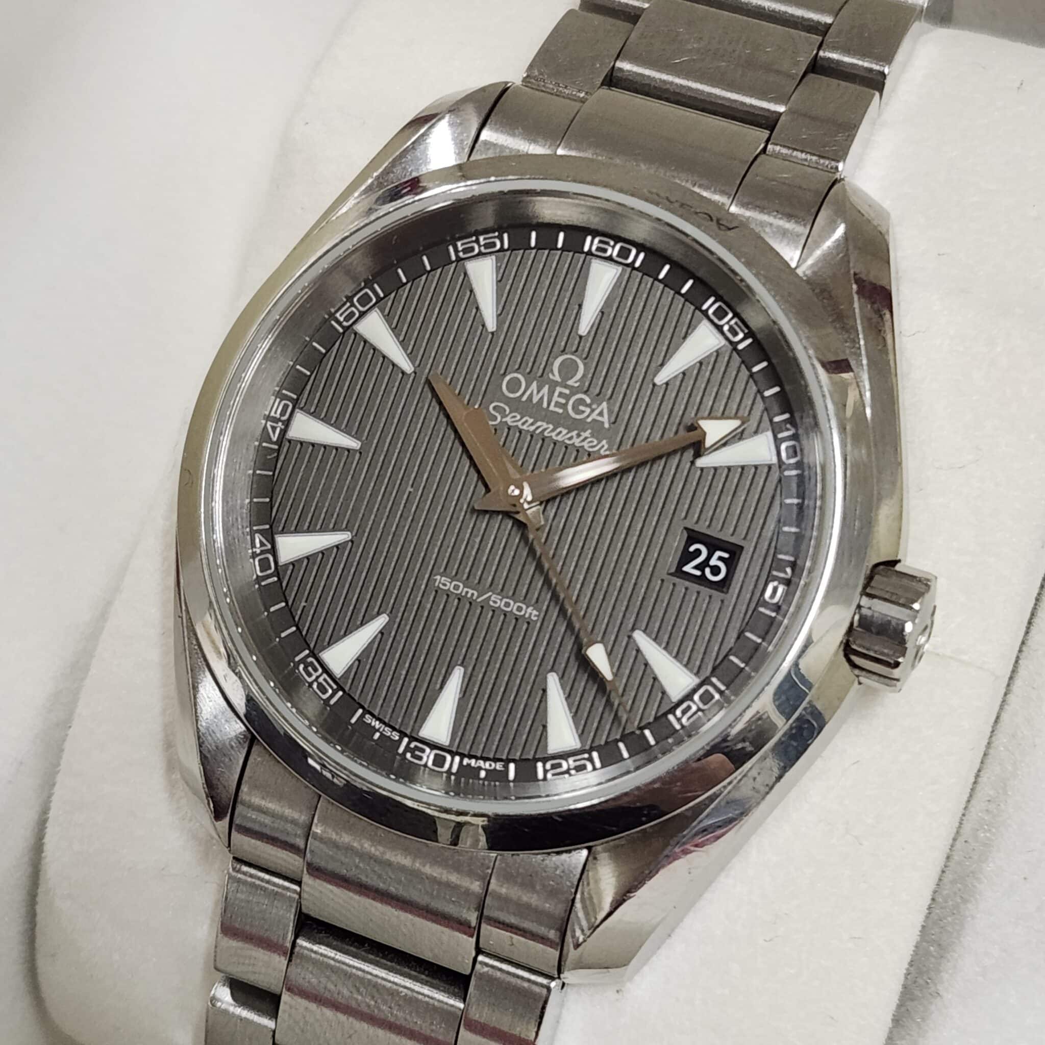 【買取 入荷 盛岡 OMEGA】シーマスター アクアテラ 150﻿Mを盛岡市のお客様よりお買取りさせていただきました！