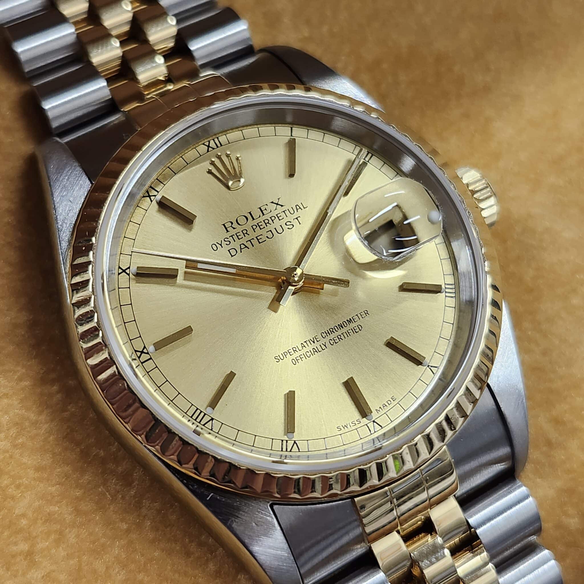 【買取 入荷 盛岡 ロレックス ROLEX】ロレックス 16233 デイトジャスト  P番を盛岡市のお客様よりお買取させていただきました！