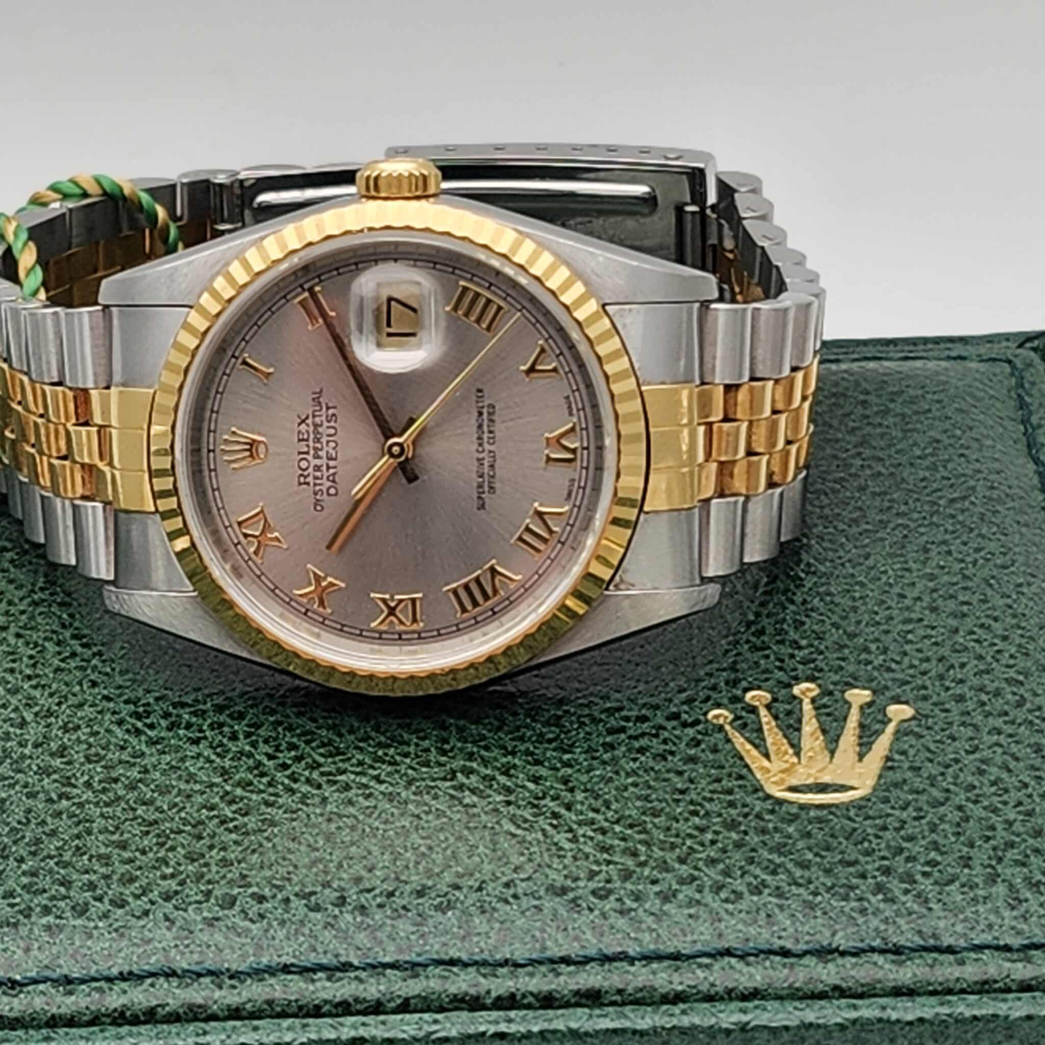 【ROLEX ロレックス 16233 デイトジャスト ローマン K番 】を盛岡市のお客様からお買取りさせていただきました!