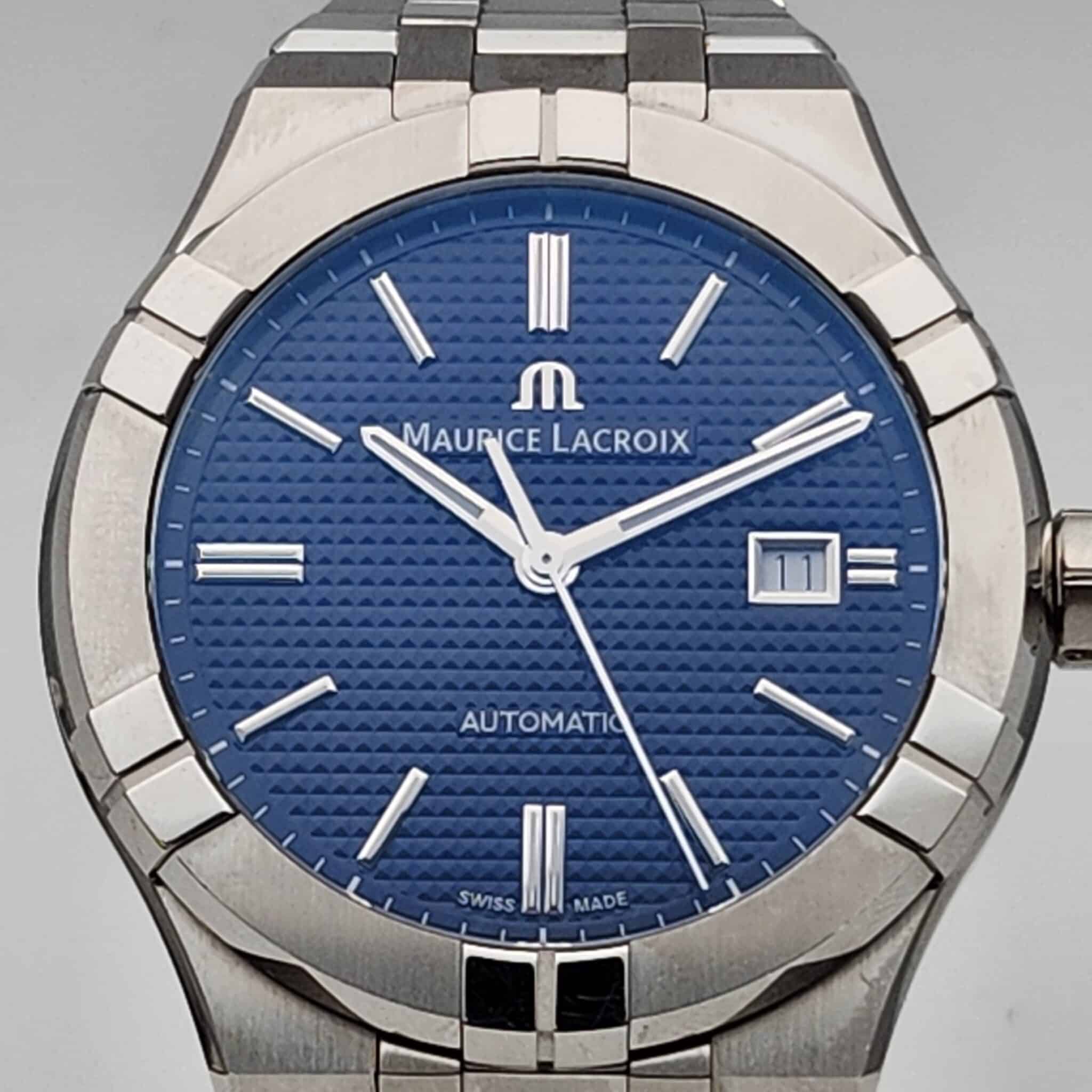 【買取 入荷 盛岡 モーリス・ラクロア Maurice Lacroix】モーリス・ラクロア アイコン オートマティック AI6008-SS002-430-1 を盛岡市のお客様よりお買取させていただきました!