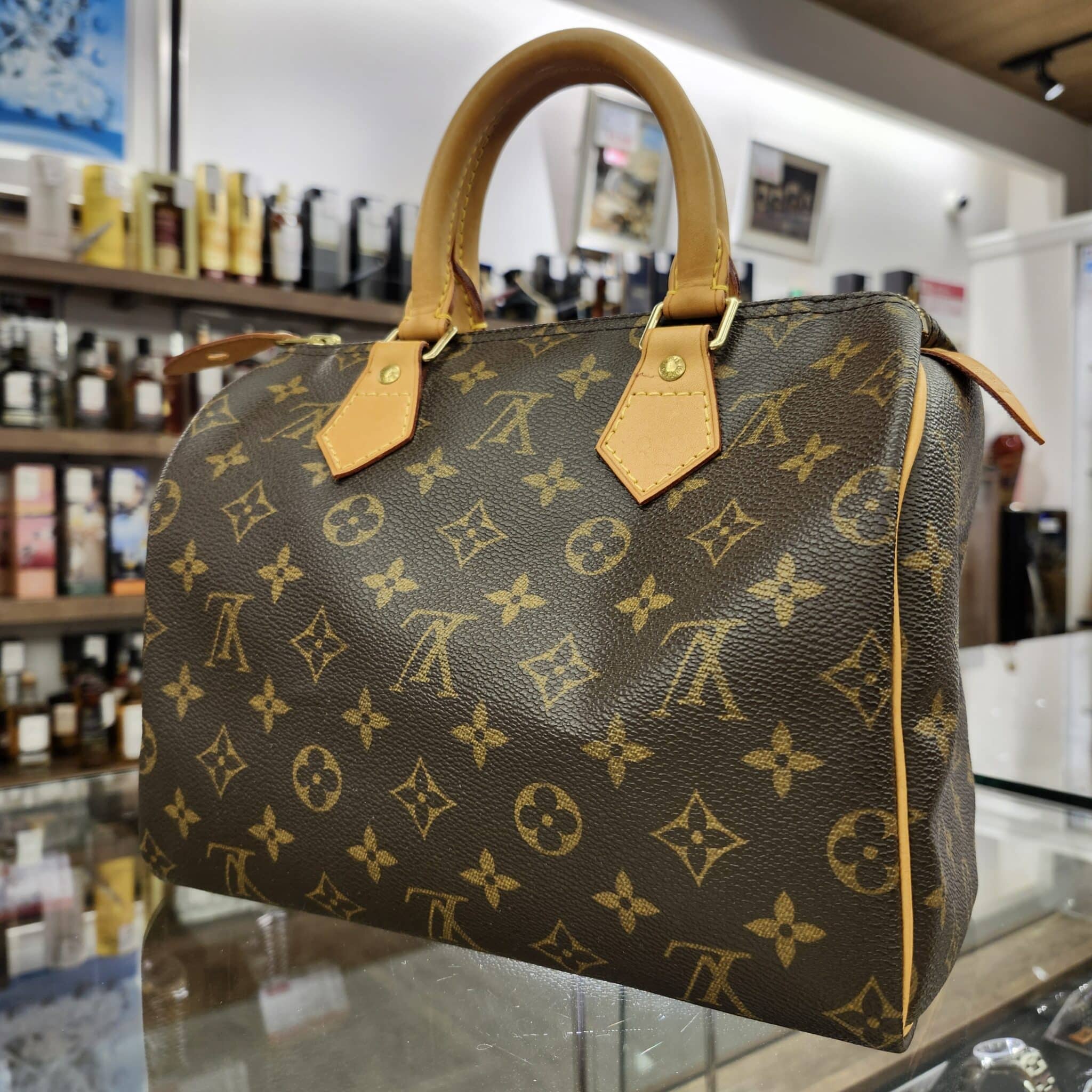 【買取 入荷 盛岡 ルイ ヴィトン LOUIS VUITTON】ルイ ヴィトン スピーディ25 M41528  を盛岡市のお客様よりお買取させていただきました！
