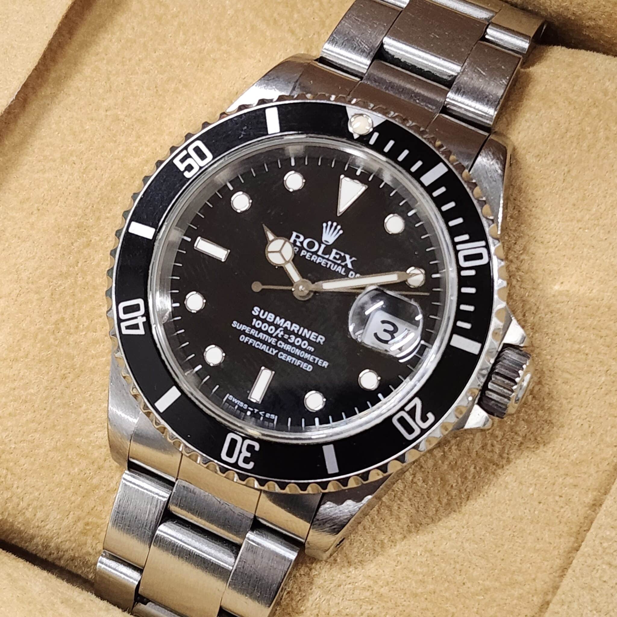 【ROLEX ロレックス 16610 サブマリーナデイト T番 】を盛岡市のお客様からお買取りさせていただきました!