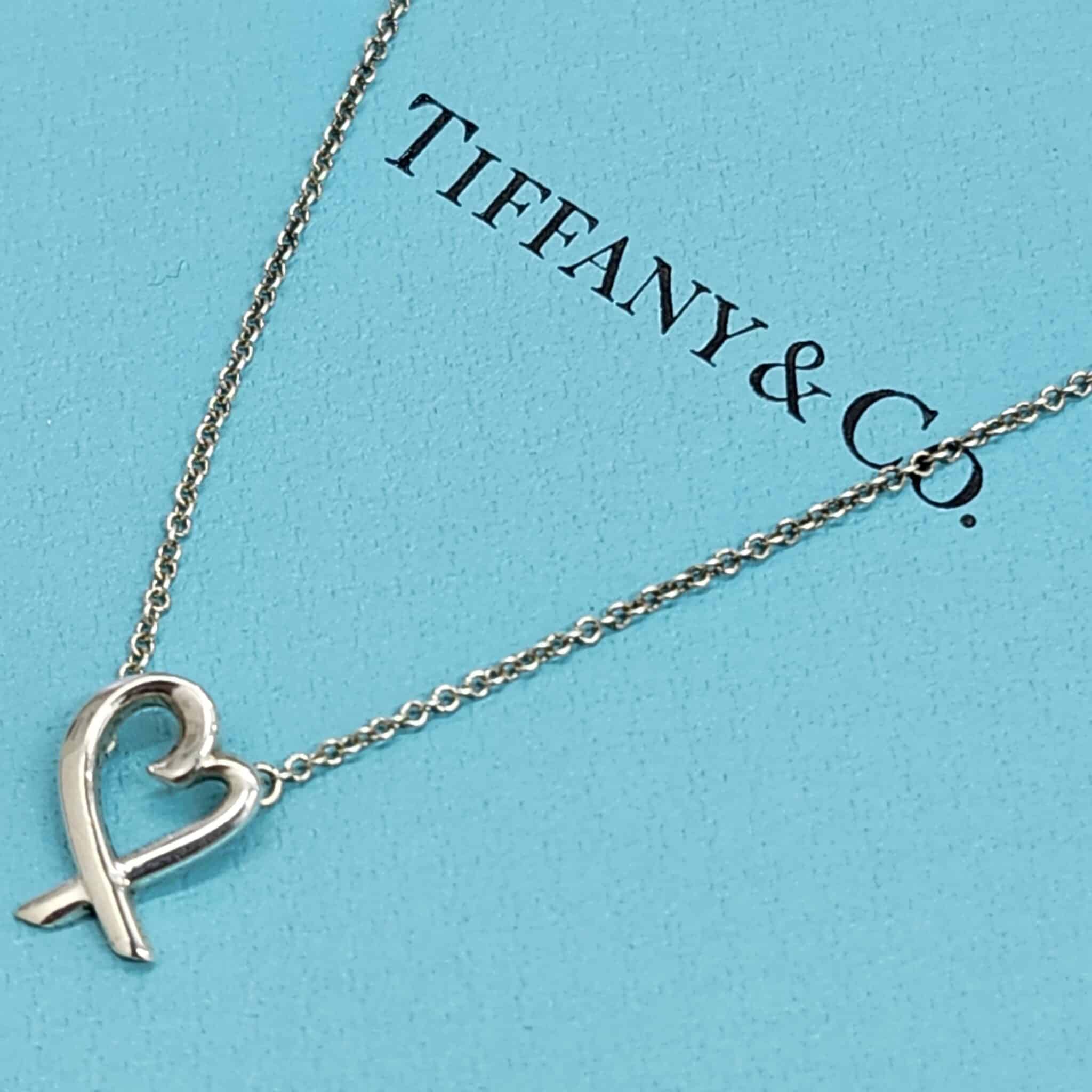 【買取 入荷 盛岡 ティファニー TIFFANY＆Co.】ティファニー　ラビングハートネックレス を盛岡市のお客様よりお買取させていただきました！