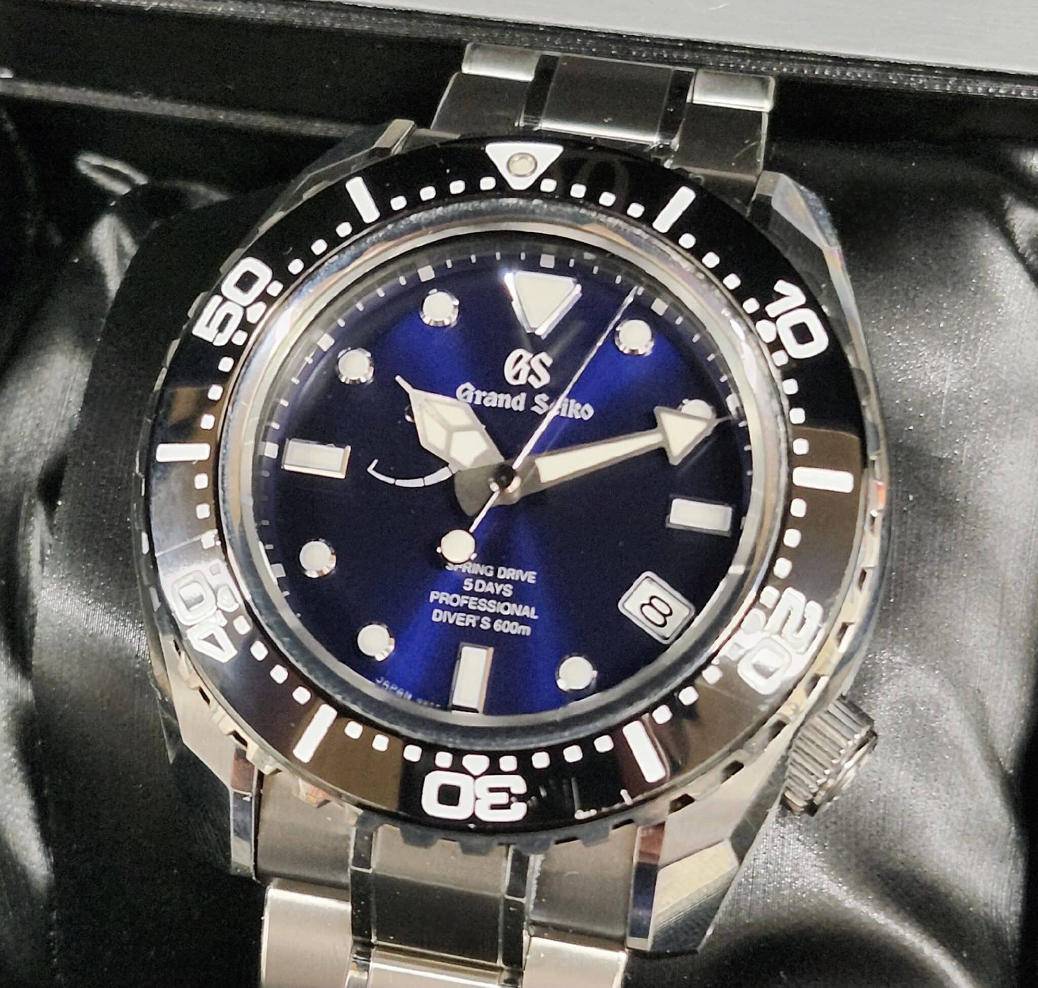 【買取 入荷 盛岡 セイコー SEIKO】グランドセイコー SLGA001 を盛岡市のお客様よりお買取させていただきました！