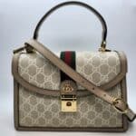 【買取 入荷 盛岡 グッチ GUCCI】グッチ オフィディア ミディアム トップハンドルバッグ 651055  を盛岡市のお客様よりお買取させていただきました！