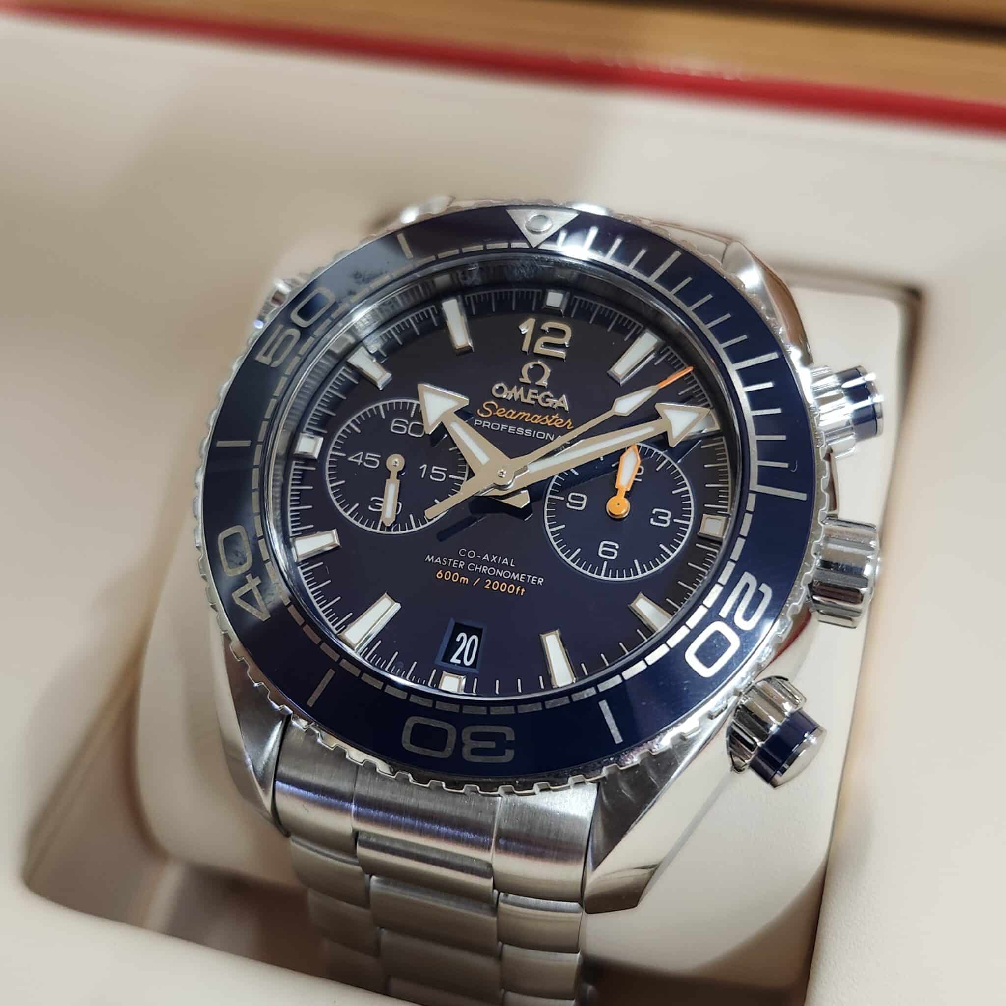 【買取 入荷 盛岡 オメガ OMEGA】シーマスター プラネットオーシャン600M 215.30.46.51.03.001を盛岡市のお客様よりお買取りさせていただきました！