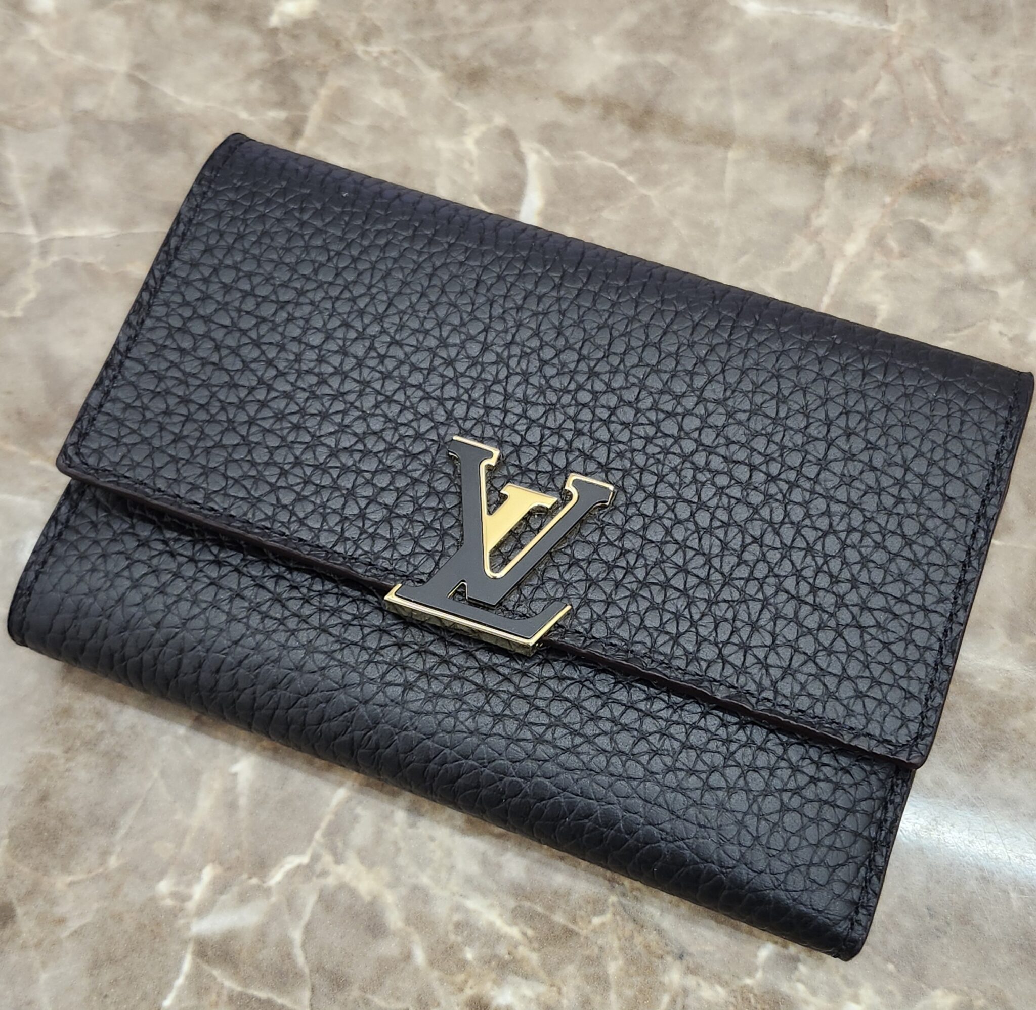 【買取 入荷 盛岡 ルイヴィトン LOUIS VUITTON】ルイヴィトン ポルトフォイユ・カプシーヌ コンパクトウォレット  M62157を盛岡市のお客様よりお買取させていただきました！