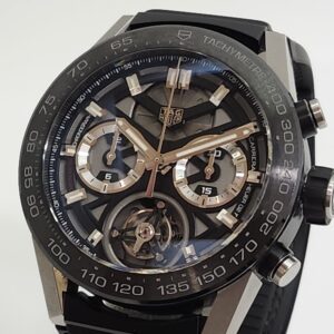 【TAG-HEUER　タグ・ホイヤー　CAR5A8Y.FC6377 カレラ トゥールビヨン クロノグラフ】を盛岡市のお客様よりお買取りさせていただきました！