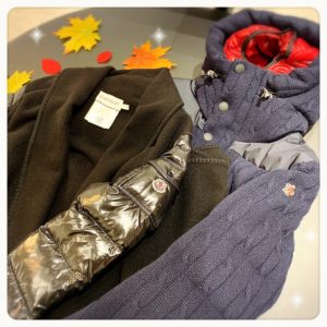 【MONCLER　販売　盛岡】暖かくて、しかもオシャレ【MONCLER】モンクレール異素材ダウン♪