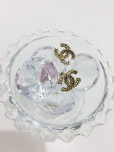 【盛岡 シャネル 販売】CHANEL コスチュームジュエリー ココマーク パールピアス