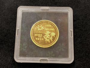 【金貨 コイン 買取 盛岡】長野オリンピック冬季競技大会記念1万円金貨お買取りさせていただきました!