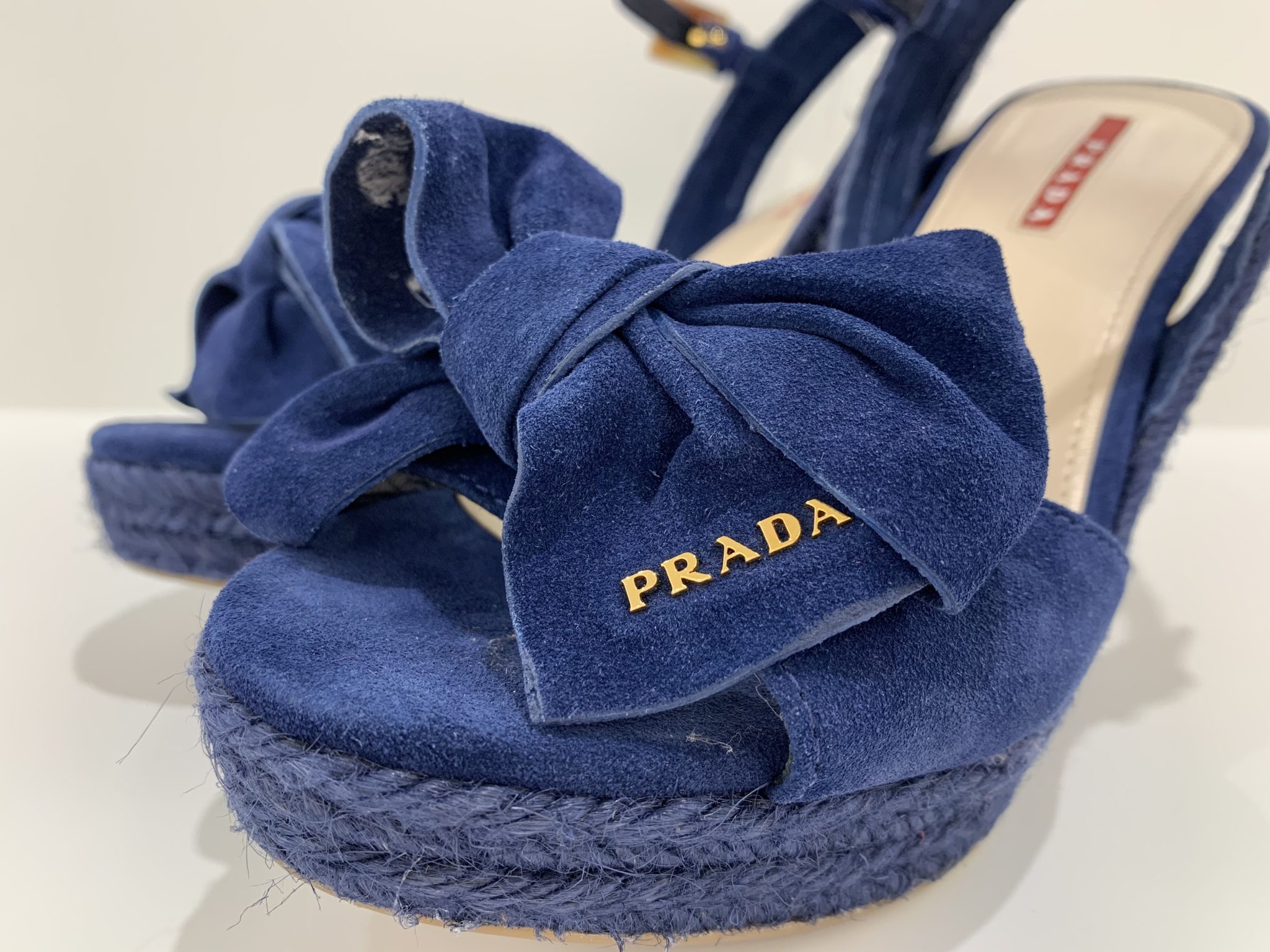 【盛岡 PRADA 販売】プラダ　ウエッジソールサンダル