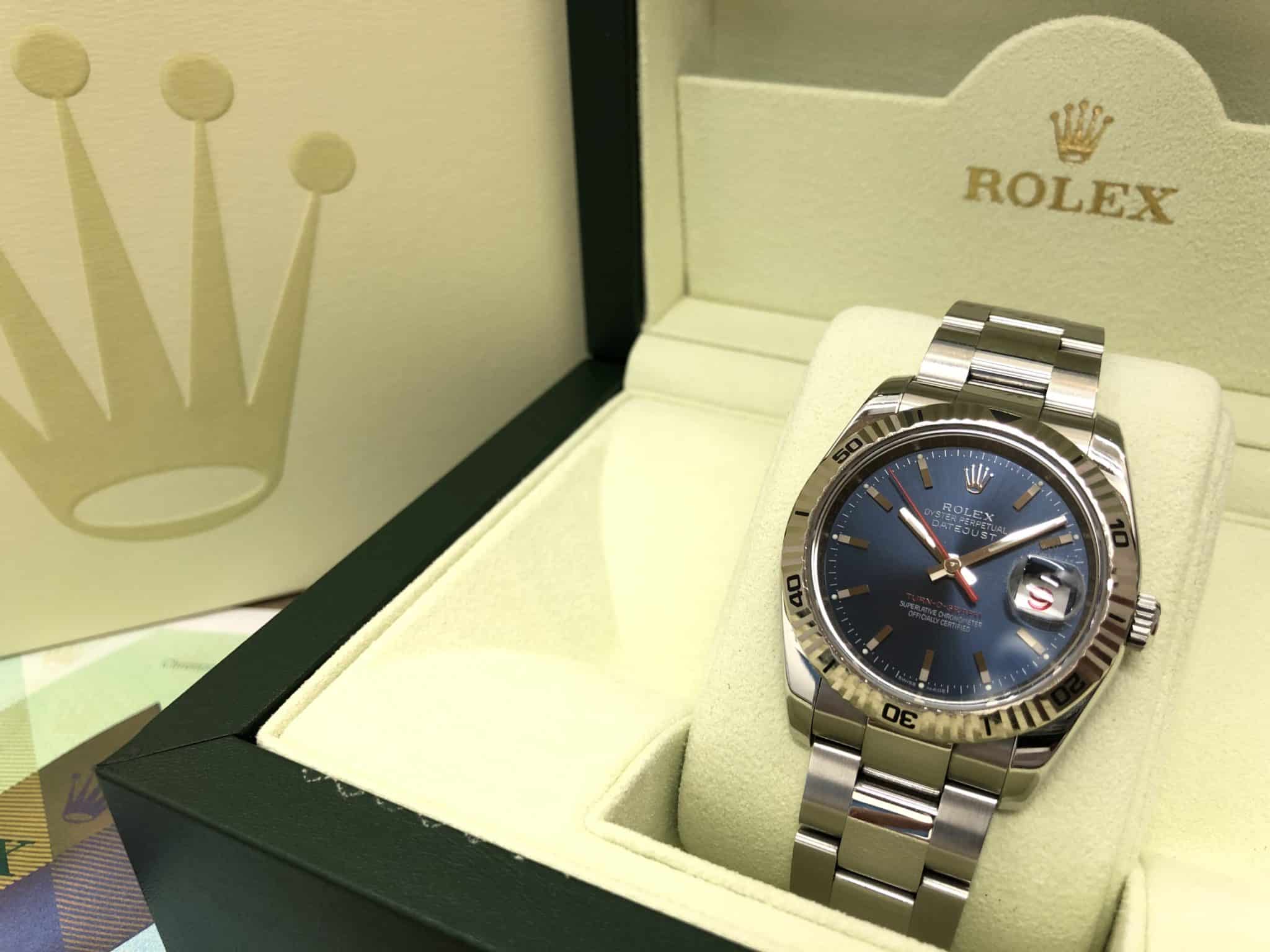 【ＲＯＬＥＸ　ロレックス　デイトジャスト　ターノグラフ　１１６２６４　Ｆ番】を盛岡市のお客様より買取させていただきました！