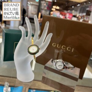 【GUCCI 販売 盛岡】母の日のギフト探し、まだ間に合います♡アクセサリー感覚で身に着けられるGUCCI グッチの腕時計