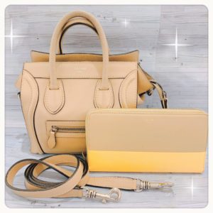 【 セリーヌ 販売 盛岡】秋らしいマロンカラーが可愛い♡♡セリーヌのバッグとお財布
