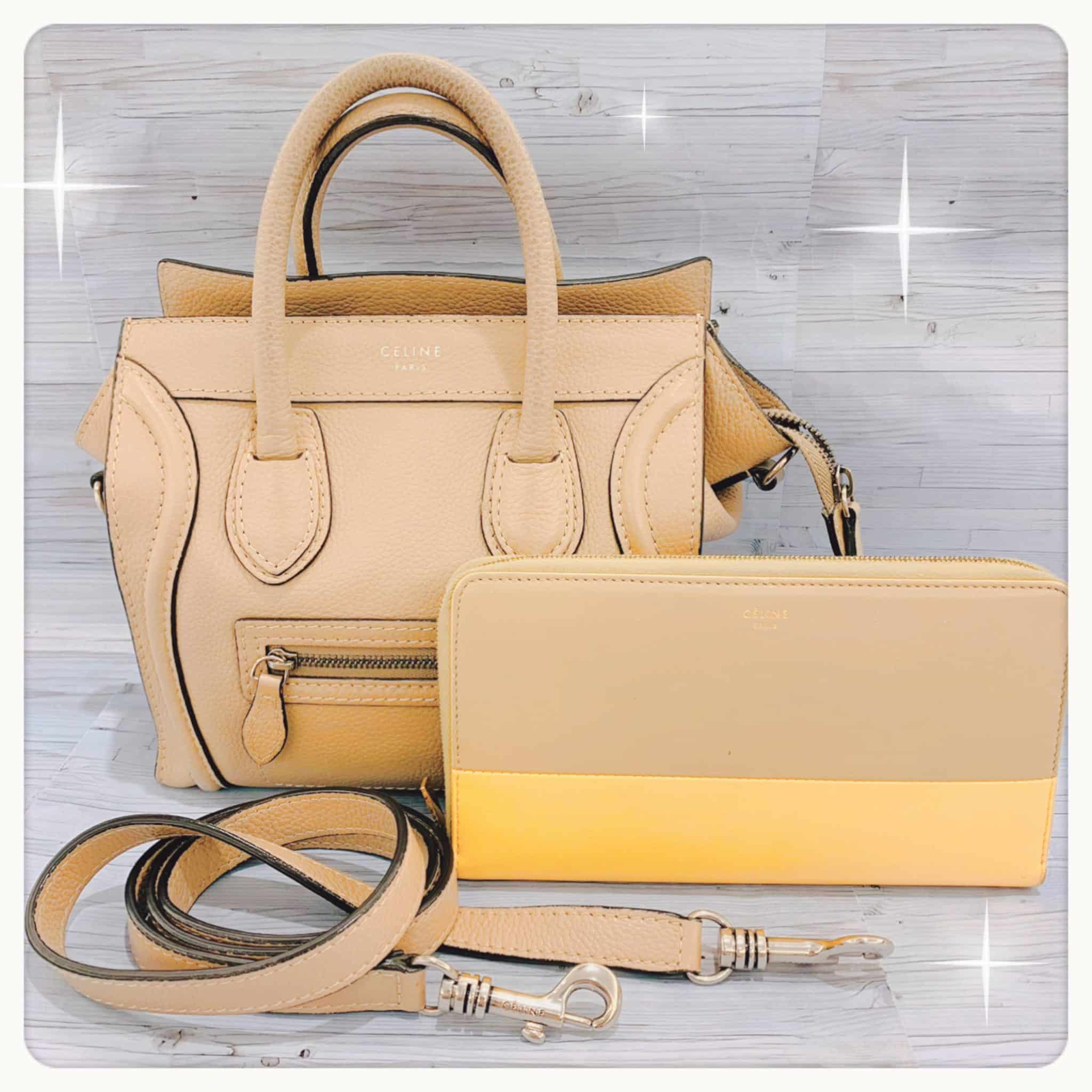 【 セリーヌ　販売　盛岡】秋らしいマロンカラーが可愛い♡♡セリーヌのバッグとお財布