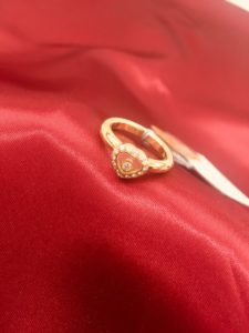 【盛岡 ショパール 販売】CHOPARD ハッピーダイヤモンド K18YGリング