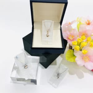 【ジュエリー　販売　盛岡】胸元に輝く美しい光✨魅力的なダイヤモンドネックレス💎