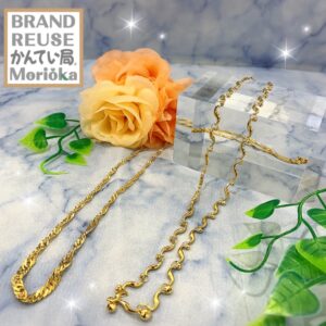 【アクセサリー　販売　盛岡】金相場高騰中ですが･･･10万円以下で買えちゃう一生物のゴールドアクセ♪