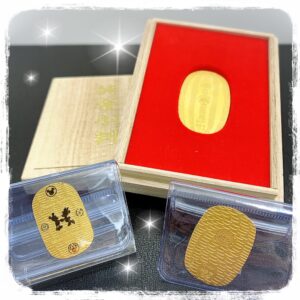 【ブランド 販売 盛岡】コレクションに、また資産価値として注目の金🙌ミニサイズの小判入荷中です🎵