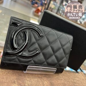 【シャネル　販売】大きめココマークが素敵❣❣な2つ折りウォレットの入荷です🌼