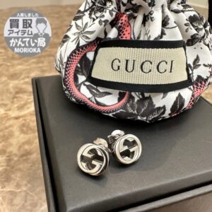 【買取り　盛岡　ピアス】グッチ インターロッキングG ピアスをお買取りさせていただきました。