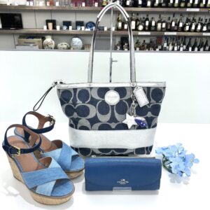 【コーチ　販売　盛岡】爽やかな印象のブルー系コーディネート✨