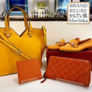 【ブランド 販売 盛岡】元気をもらえそうなビタミンカラー♡オレンジ&イエロー🙌