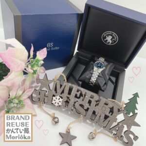 【時計　販売　盛岡】クリスマスのプレゼントに最適です🎁♡ 25Pダイヤ付きレディース時計💎