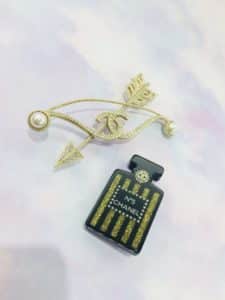 【盛岡 ブランド 販売】ＣＨＡＮＥＬ　シャネル　コスチュームジュエリー　ブローチ