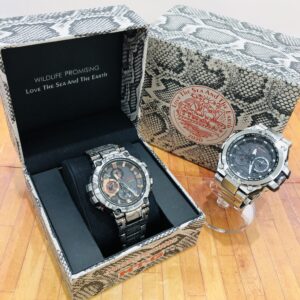 【時計　販売】パイソン柄をプリントした特別仕様とビッグフェイスが魅力！！G-SHOCK⌚